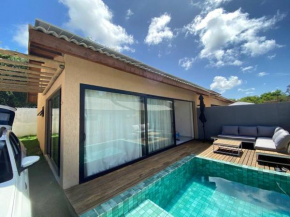 A 10min do centro da Pipa, com piscina privativa, cozinha, 2 suítes